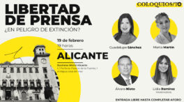 THE OBJECTIVE aterriza este miércoles en Alicante en defensa de la libertad de expresión