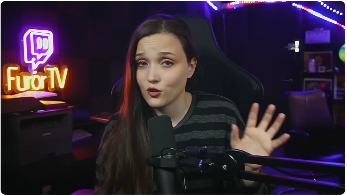 La influencer Ayme Román en un vídeo de FurorTV