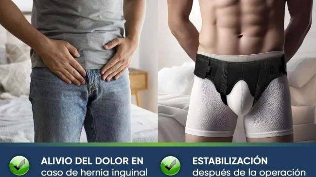 Muévete con confianza con un cinturón para hernia inguinal: soporte y comodidad