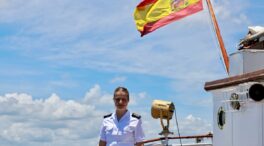 Las imágenes inéditas de la princesa Leonor justo antes de llegar a Salvador de Bahía