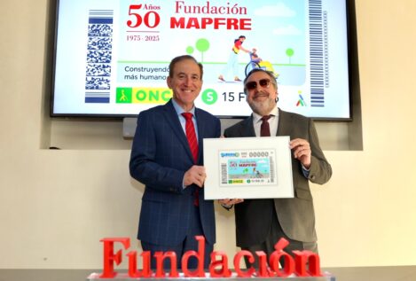 Fundación Mapfre lanza con la ONCE un cupón conmemorativo de su 50 aniversario