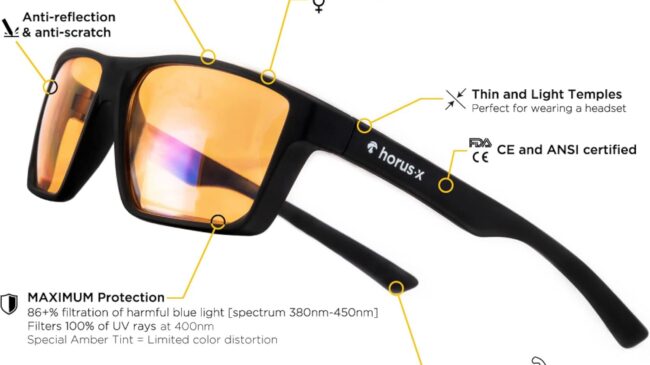 Protege tus ojos de las pantallas con las mejores gafas de luz azul