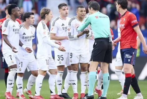 El Real Madrid empata frente a Osasuna con una polémica expulsión de Jude Bellingham