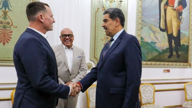 Maduro anota gol en el primer partido contra Trump