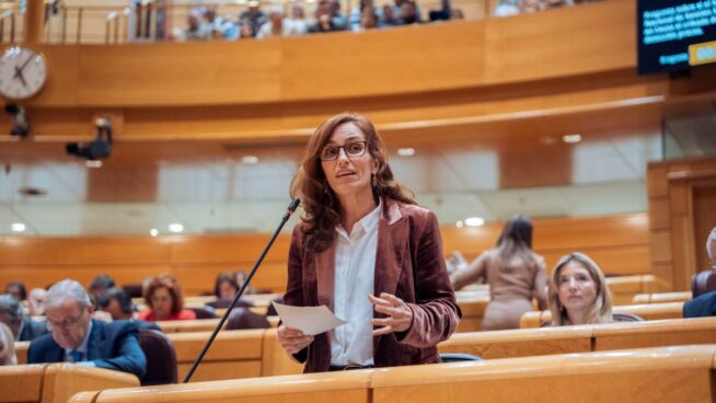 Mónica García culpa al PP de lastrar el «buen hacer» del Sistema Nacional de Salud