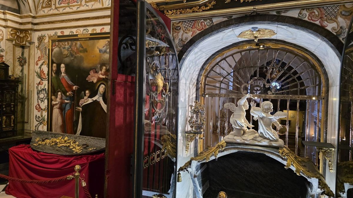 El estudio científico del sepulcro de Santa Teresa permitirá su reconstrucción facial
