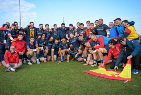 La selección española masculina de rugby se clasifica para un Mundial 28 años después