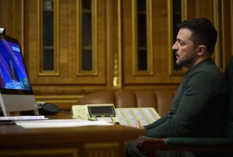 Zelenski se declara dispuesto a dimitir a cambio de la paz en Ucrania o la entrada en la OTAN