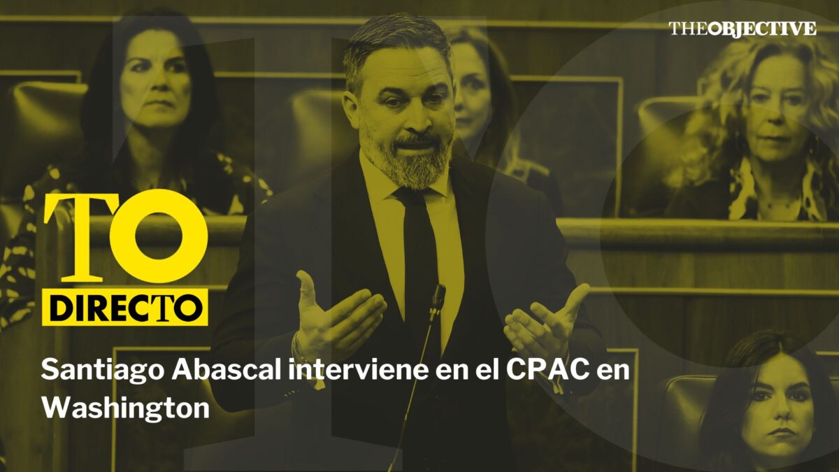 Santiago Abascal interviene en el CPAC en Washington