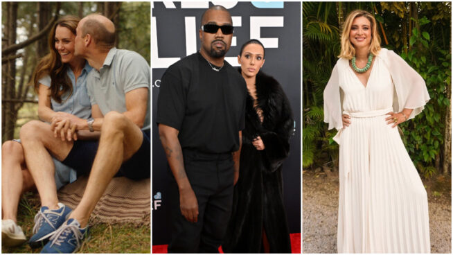 Los famosos que son noticia hoy, 14 de febrero: Kanye West, Sandra Barneda y Kate Middleton