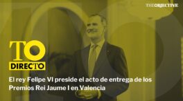 DIRECTO | El rey Felipe VI preside el acto de entrega de los Premios Rei Jaume I en Valencia