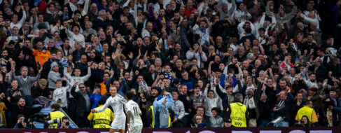 La UEFA amenaza con el cierre del Bernabéu por el comportamiento de la grada ante el City