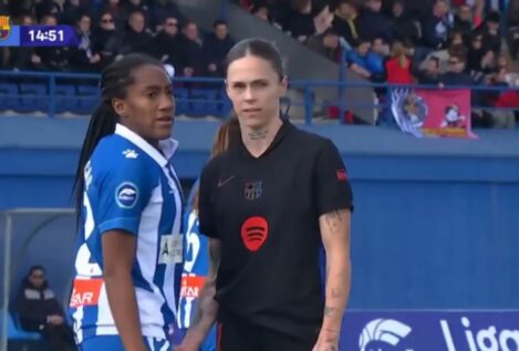 Mapi León niega que tocase a la jugadora del Espanyol y asegura que le dijo «qué te pasa»