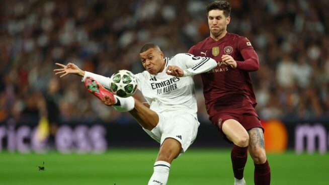 Exhibición de Mbappé con un hat-trick al City: el Real Madrid pasa a octavos de la Champions