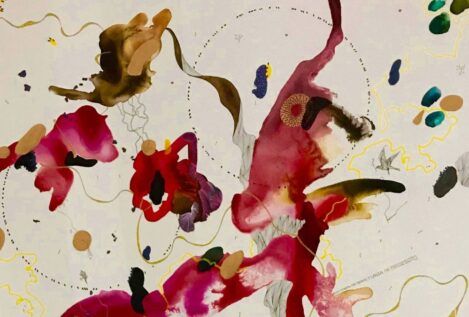 Nuria Formenti mezcla abstracción y literatura en su exposición 'Donde ya no me busco'