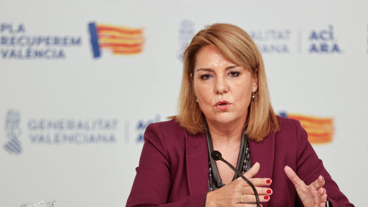 La vicepresidenta valenciana acusa a Bernabé de «mentir» sobre la presencia de Mazón en el Cecopi