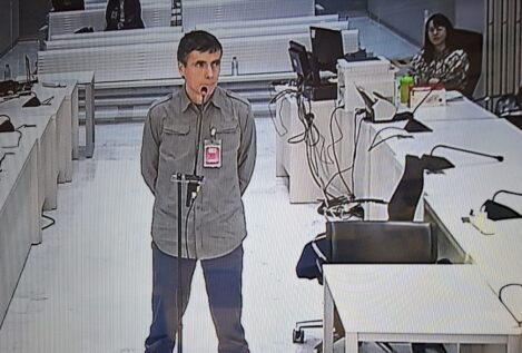 El etarra 'Susper' niega haber participado en la entrega de explosivos en el 'comando Buruntza'