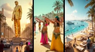 Trump recrea en un vídeo su 'resort' para Gaza: Netanyahu en bañador y Musk lanzando billetes