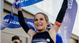 Verdeliss hace historia en Miami: logra el Guinness al ganar el reto de las siete maratones