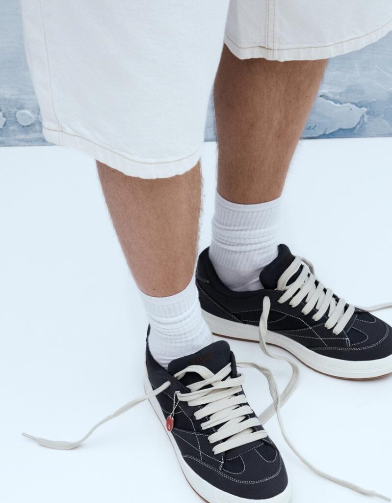 Zapatillas estilo skate de Bershka