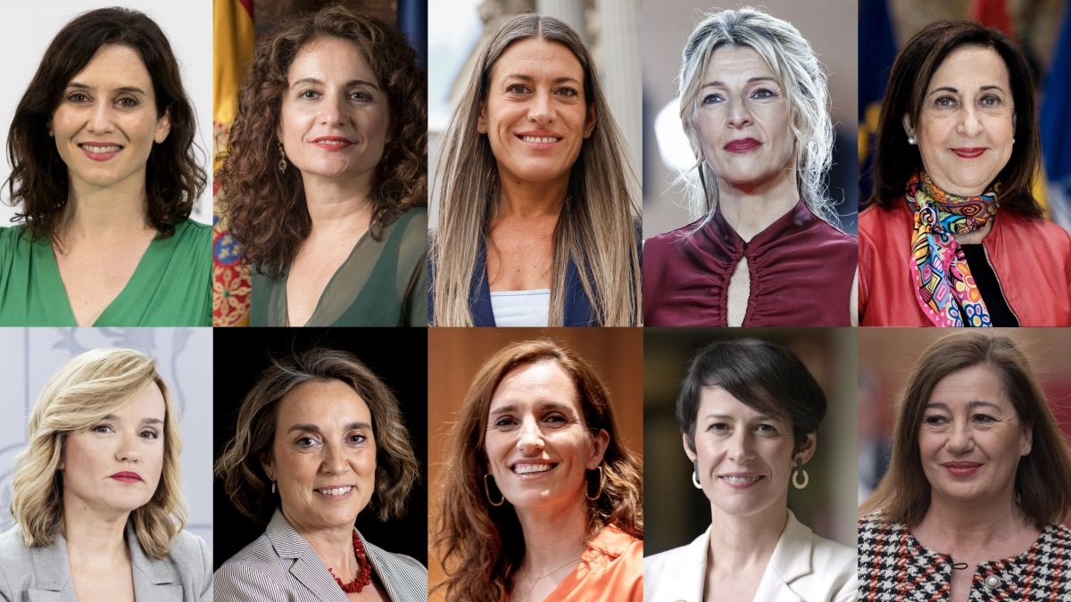Ayuso, Montero y Nogueras, entre las diez mujeres más influyentes en la política española