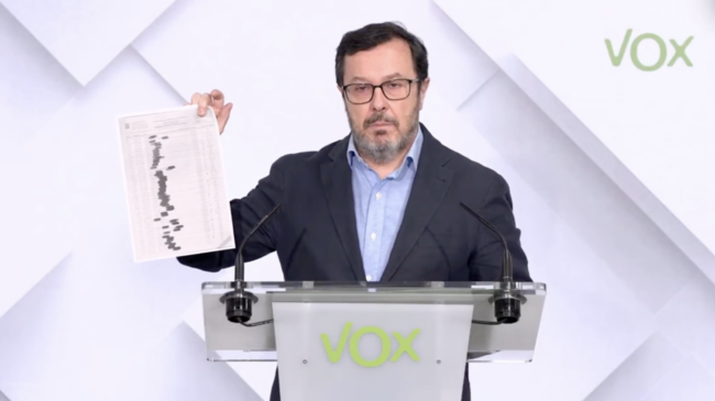 La Policía denuncia al portavoz de Vox por delito de odio al citar extranjeros detenidos