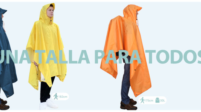 ¡Que no te pille la lluvia desprevenido! Descubre los mejores chubasqueros