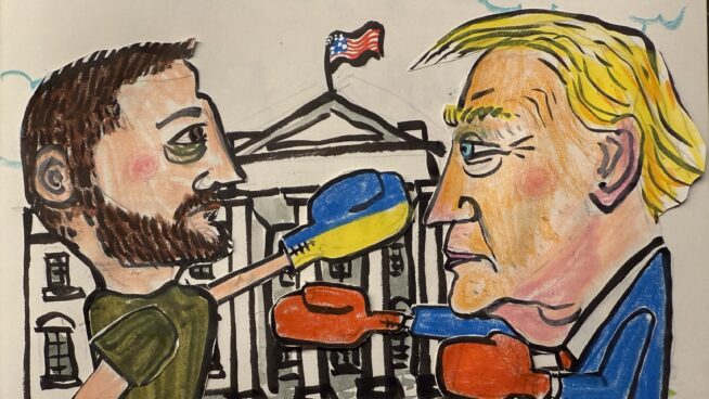 La viñeta animada sobre... la bronca en la Casa Blanca