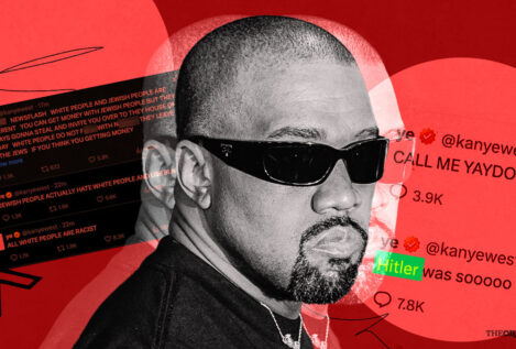 A Kanye West le gusta más una esvástica a que a un tonto un lápiz