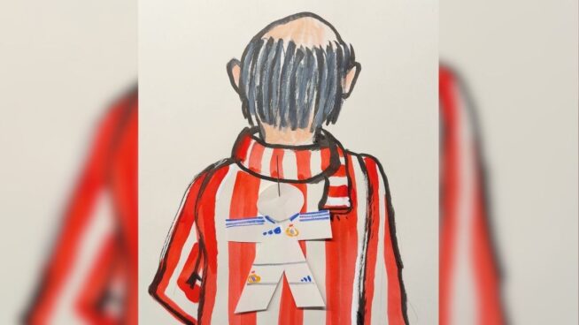 La viñeta animada sobre... el derbi Atlético-Real Madrid