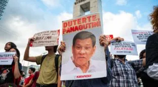 El expresidente filipino Rodrigo Duterte ya va camino de La Haya para ser juzgado