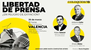 THE OBJECTIVE desembarca en Valencia con un coloquio sobre la libertad de prensa