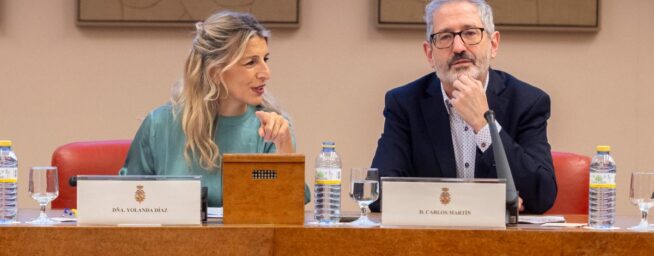 Yolanda Díaz blinda el apoyo de CCOO con el hombre de confianza de Sordo en su cúpula