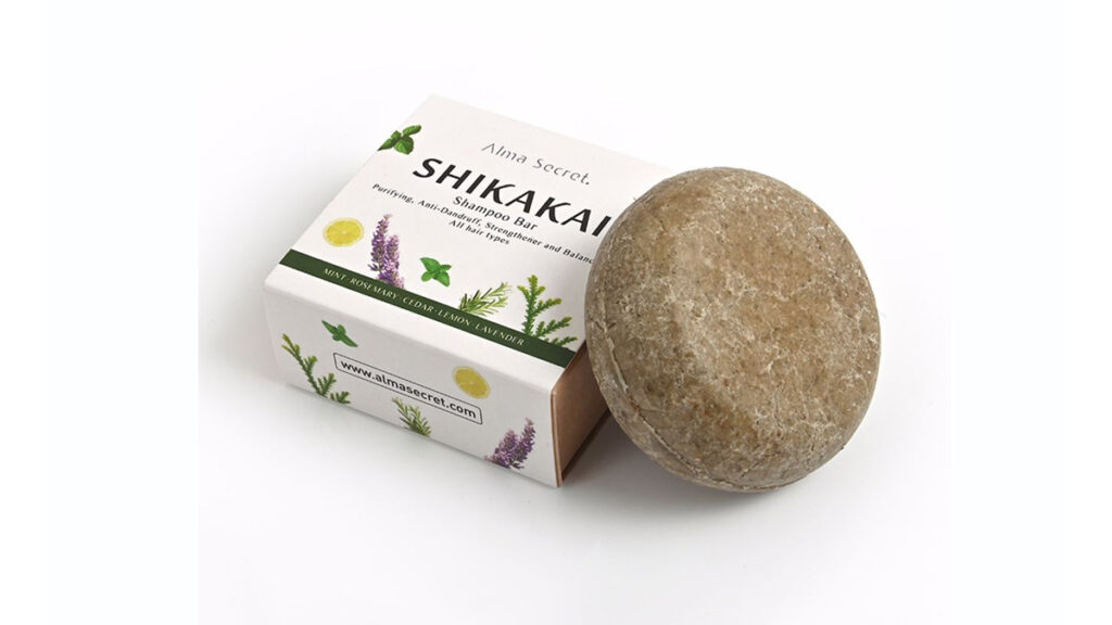 Champú sólido sin agua de Alma Secret