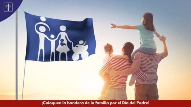 Abogados Cristianos pide a los Ayuntamientos izar la bandera de la Familia en el Día del Padre
