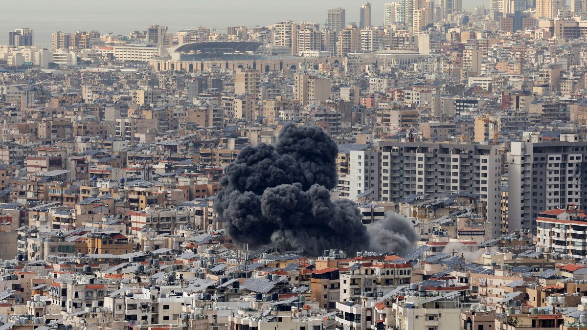Israel ataca con drones un edificio de Beirut por primera vez desde el alto el fuego en Líbano