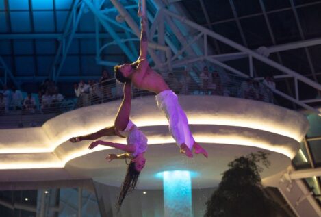 Caldea prepara un nuevo espectáculo de acrobacias y música en vivo para Semana Santa
