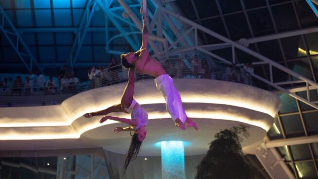Caldea prepara un nuevo espectáculo de acrobacias y música en vivo para Semana Santa