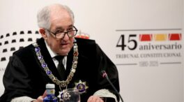Conde-Pumpido defiende que el Constitucional debe ser «imperturbable» ante las críticas