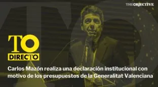 Mazón realiza una declaración institucional sobre de los presupuestos de la Generalitat