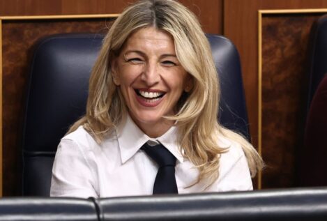 Yolanda Díaz afea que Feijóo «está secuestrado por Vox» en su tesis sobre inmigración