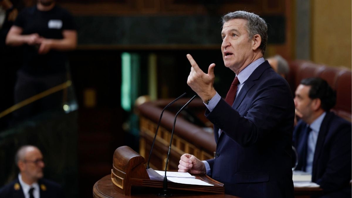 Feijóo llama a Sánchez a cumplir la voluntad del Congreso y votar los planes de defensa
