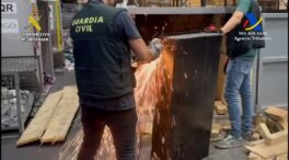 Detenidos nueve miembros de una red que ocultaba cocaína en hornos industriales