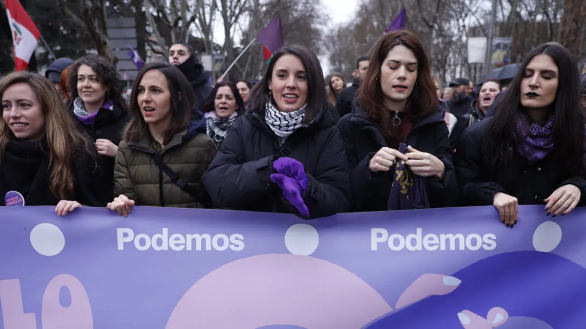 Los dos feminismos chocan en Madrid: el «todes» contra el «ni cis ni trans, solo mujer»