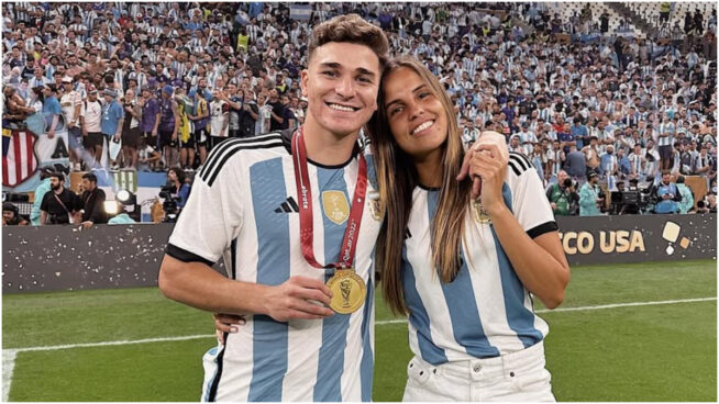 La vida personal de Julián Álvarez: una novia profesora e influencer y su sueldo en el Atleti