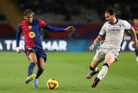 Osasuna impugna el partido ante el Barça por alineación indebida de Íñigo Martínez