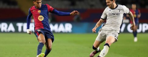 Osasuna impugna el partido ante el Barça por alineación indebida de Íñigo Martínez