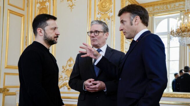 Macron plantea mandar fuerzas europeas a Ucrania cuando termine la guerra con Rusia
