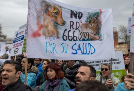 Los veterinarios se manifiestan contra la ley del Medicamento del Gobierno: es «demoniaca»