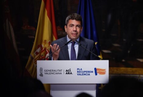 Carlos Mazón critica a Sánchez por «ni venir ni aparecer» por Valencia tras la dana